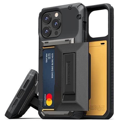 Rugged modern Apple iPhone 14 Pro Max case Glide Hybrid by VRS DESIGN