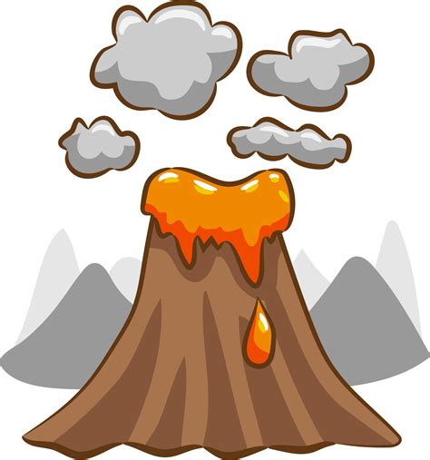 Volcano Clip Art