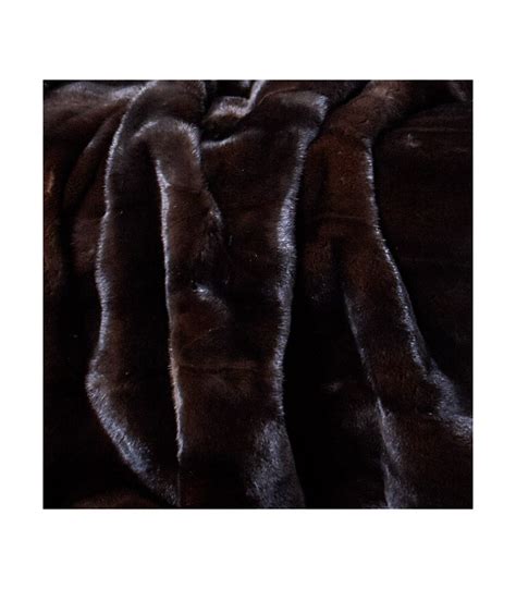 Full Pelt Mink Fur Blanket for Luxurious Home Decor at FurSource.com