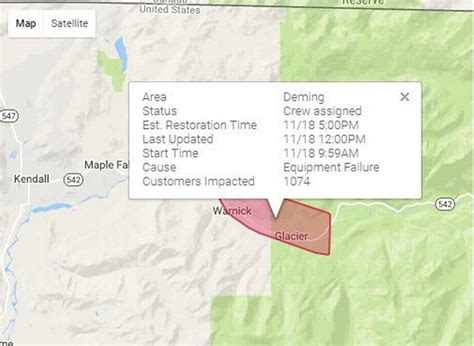 Puget Sound Energy Outage Map - Maps For You