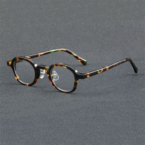 Japanese Handmade Acetate Eyeglasses Frame Vintage Men Optical Eyewear