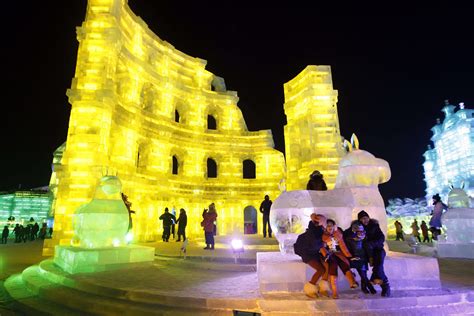 Chine : l'impressionnant « Harbin International Ice and Snow Sculpture
