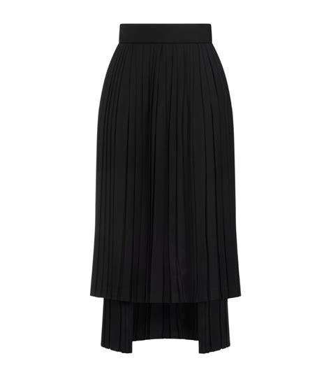 Womens Dolce And Gabbana Multi Pleated Midi Skirt Harrods Uk