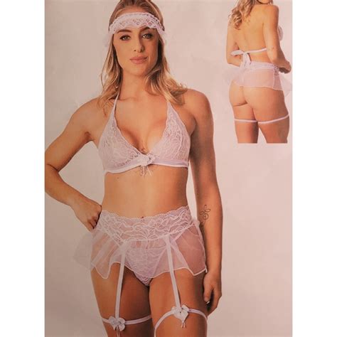 Fantasia Sexy Erótica Feminina Moda Intima Sexy Shop Mini Fantasia Sexual Sex Shop Noivinha