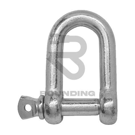 Commercial Pattern Bowdee Galvanised Shackles Electro Galvanised