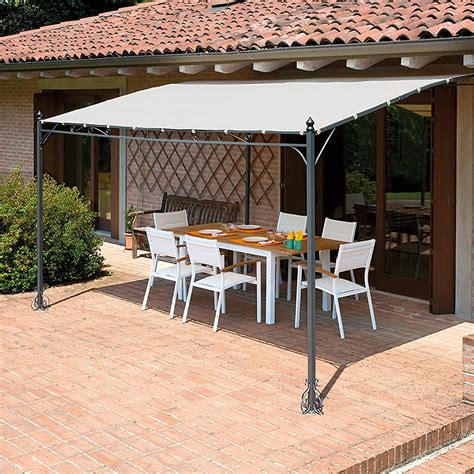 Pergola Per Verande E Giardini 4 X 3 Metri Gazebo Veranda Con Telo