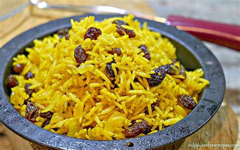 5 Spice Rice With Raisins Only Gluten Free Recipes