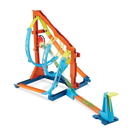 Hot Wheels Track Builder Spiral Dönüşlü Pist Seti HDX Fiyatları En Uygun İndirimleriyle