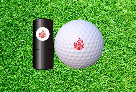 Golf Ball Stamp on Fire Permanent Ink Waterproof - Etsy