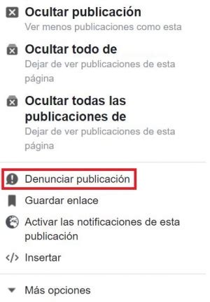 C Mo Denunciar Una Publicaci N En Facebook