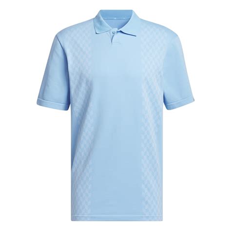 Adidas Ultimate365 Tour Primeknit Polo Shirt Mens Semi Blue Burst