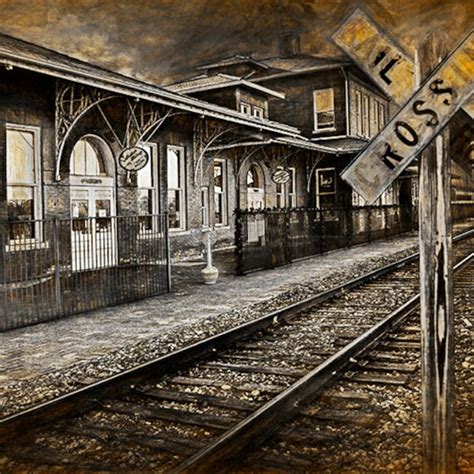 Old Train Station - Etsy