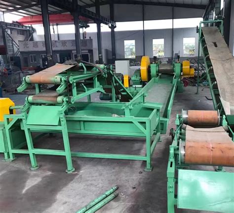 Used Tire Cutting Machine Waste Tire Recycling Line Rubber Powder