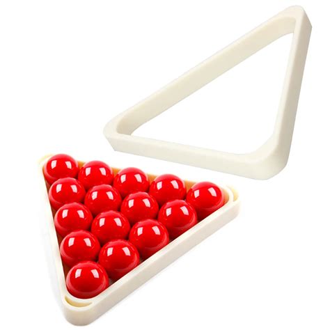 Plastic 8 Ball Pool Rack Table Rack Durable Snooker Triangle Rack Billiard Ball Organizer Fits