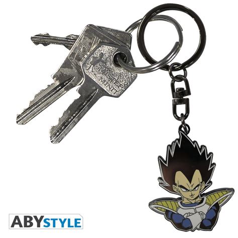 Dragon Ball Keychain Dbz Vegeta X4 Abysse Corp