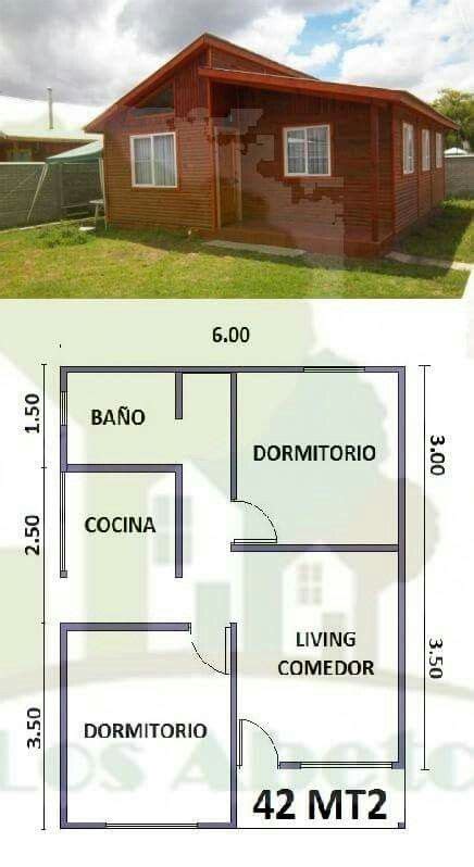 Planos Casas De Madera Prefabricadas Modelo De Casa De 75 M2 732 Artofit