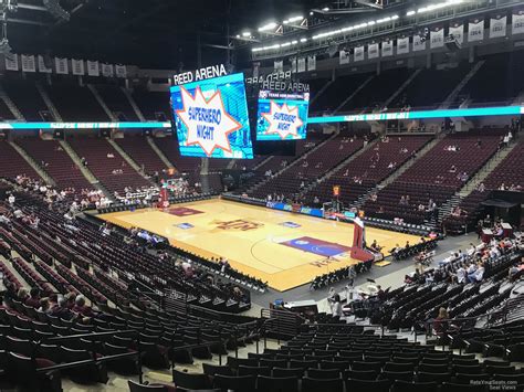 Reed Arena Section 101 - RateYourSeats.com