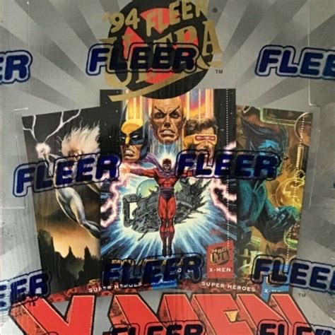 Fleer Ultra X Men Trading Cards Checklist Set Info Buy Boxes