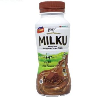 Jual Milku Susu Sapi Uht Ml Made With Real Milk Belgian Cows Rasa