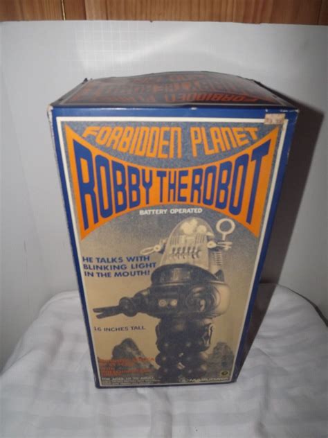 Masudaya Forbidden Planet Robby The Robot Nib 1984 Talking Replica 16 Ebay