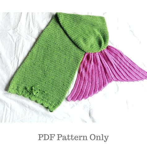 Crochet Mermaid Tail PDF Pattern Instant Download - Etsy