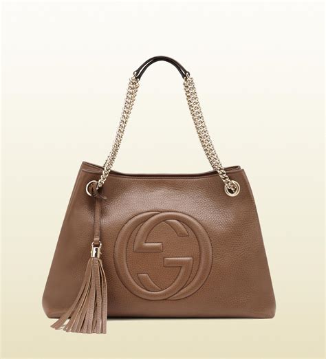 Gucci Print Leather Shoulder Bag Images Literacy Basics