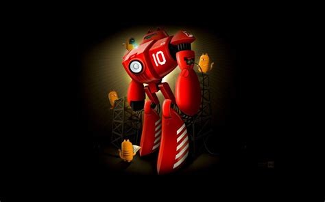 Red Robot Wallpapers - Top Free Red Robot Backgrounds - WallpaperAccess