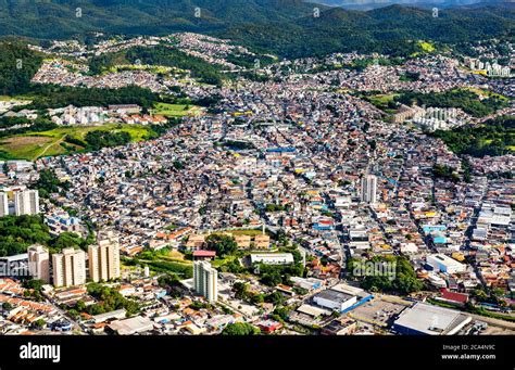 Aerial view of Sao Paulo suburbs in Brazil Stock Photo - Alamy