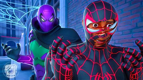 SPIDERMAN Vs THE PROWLER A Fortnite Movie YouTube