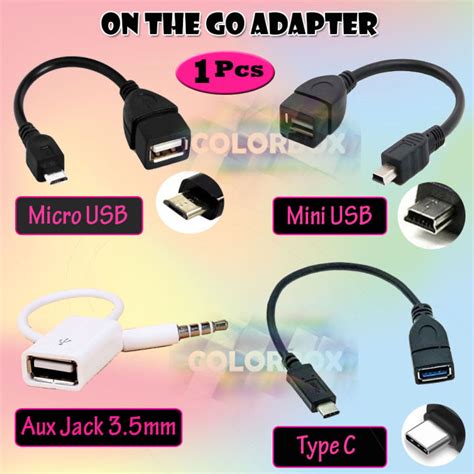 Mr Cable Otg Mini Usb Otg V3 Otg 5 Pin Otg Mikro Otg Micro Kabel Otg Type C Otg Type C Otg Aux