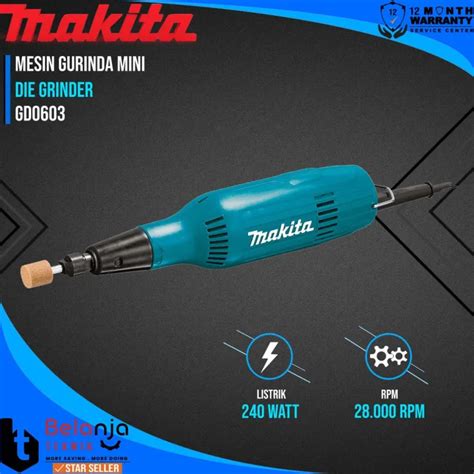 Makita Mini Die Grinder Dekwe Mod 9030 Tuner Kit Gerinda Carving Bor