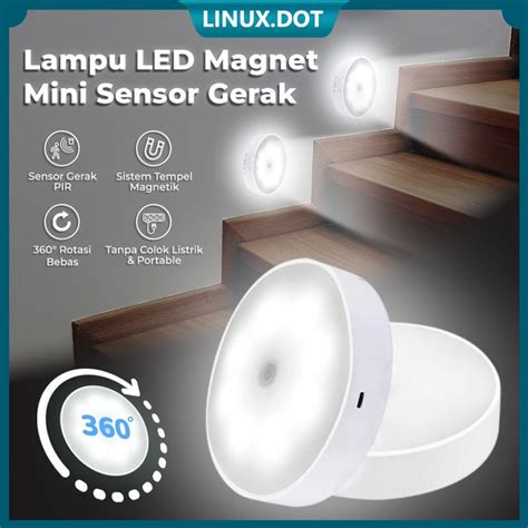 Jual Codlampu Sensor Gerak Led Lampu Serbaguna Night Light Shopee