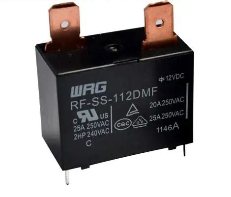 Free Shipping New And Original WRG Relay RF SS 112DMF 25A 12VDC 4pin