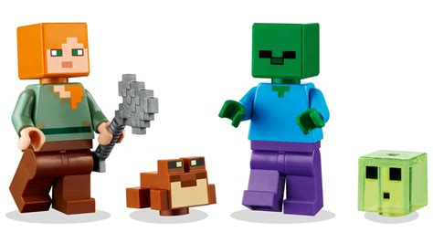 Lego Minecraft Przygoda Na Mokrad Ach Por Wnywarka Cen Klock W