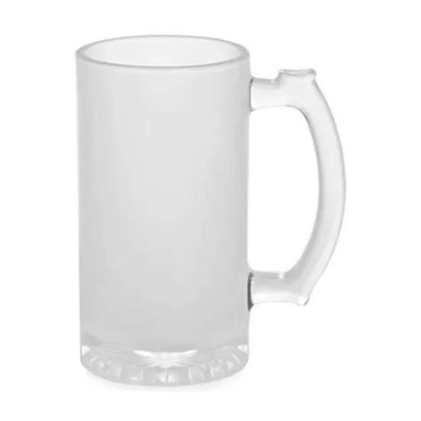 Caneca De Chopp Em Vidro Jateado Para Sublima O Ml