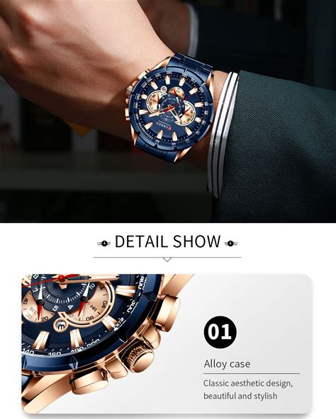 Hot Curren Luxury Stainless Steel Watch For Men Fashion Calendar