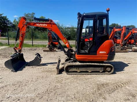 KUBOTA KX 61 3 Mini Excavator For Sale Belgium MOL GZ35625