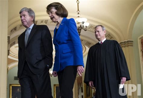 Photo Chief Justice Roberts Arrives For The Senate Impeachment Trial