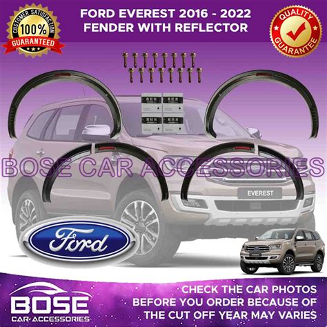 Fender Flares For Ford Everest Trend And Ambiente 2016 2023 Model W