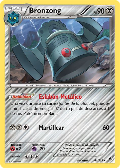 Bronzong Fuerzas Fantasmales TCG WikiDex la enciclopedia Pokémon