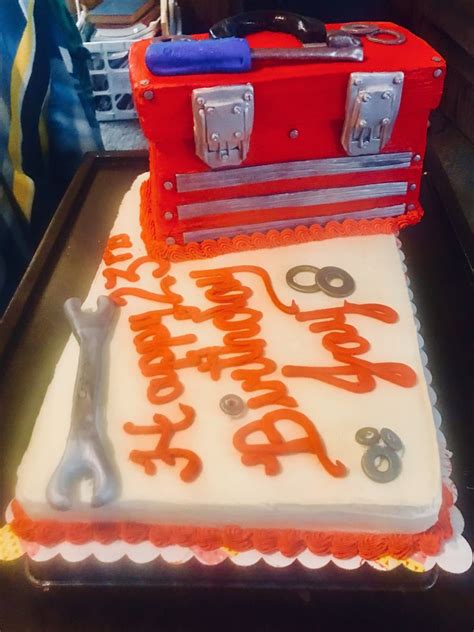 Toolbox Birthday Cake