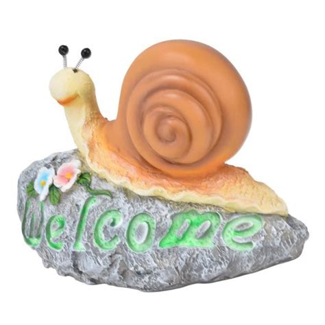 Statue Escargot Ornement De Jardin Figurine Escargot En R Sine