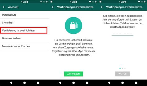 WhatsApp Zwei Faktor Authentifizierung Aktivieren So Geht S