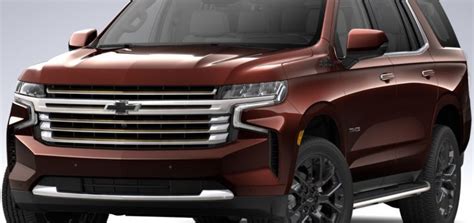 2022 Chevy Tahoe Gets New Auburn Metallic Color First Look