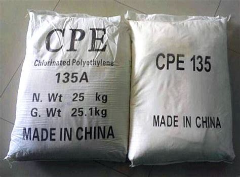 CHLORINATED POLYETHYLENE CPE 135 A Packaging Type Bag Packaging Size