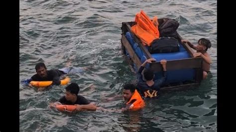 Sinergi Bea Cukai Selamatkan Enam Abk Dari Kapal Tenggelam Di Perairan