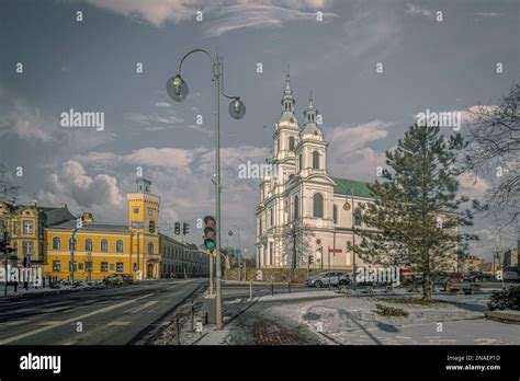 Old town in the city of Radomsko, Poland Stock Photo - Alamy