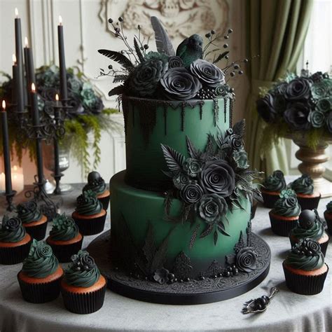 Pin By Ramona Rodriguez On Gothianera In 2024 Gothic Cake Gothic