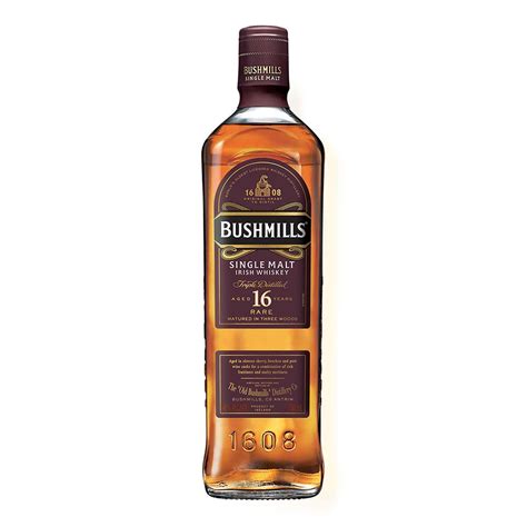 Bushmills Single Malt Irish Whiskey Aged Years Norfolk Wine Spirits