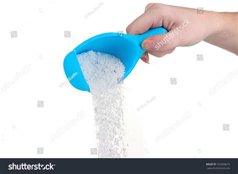 Blue Container Washing Powder Handisolated On Stock Photo Edit Now